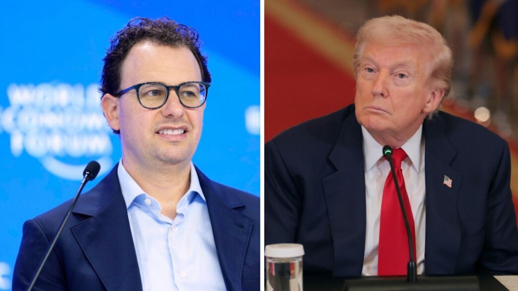 מנכל אנתרופיק דריו אמודיי ודונלד טראמפ