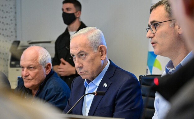 בנימין נתניהו בחמ״ל הבריאות הלאומי (צילום: קובי גדעון , לע"מ)