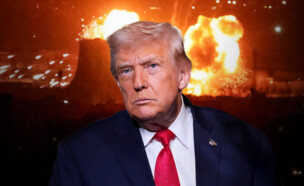 תקיפת מאגרי הנפט בטהראן (צילום: ATTA KENARE / AFP, getty images, AP)