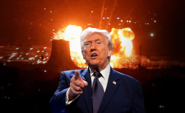 תקיפת מאגרי הנפט בטהראן (צילום: ATTA KENARE / AFP, getty images, AP)