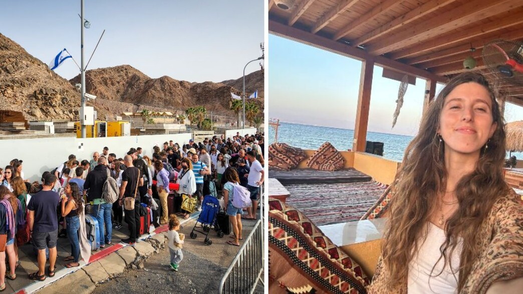 ישראלים מגיעים לטאבה