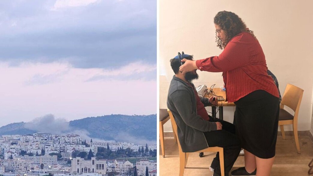 בדיקות שמיעה בקרב המפונים