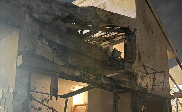 ההרס בבית בחניאל (צילום: באדיבות המשפחה)