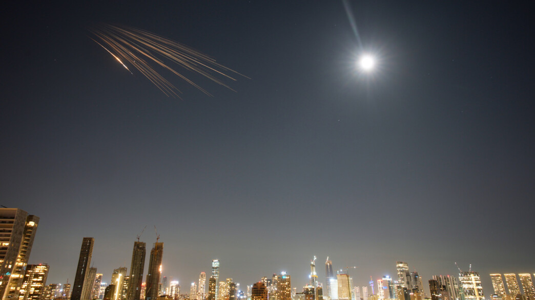 ירי טילים מעל מרכז הארץ במבצע "שאגת הארי" ירי טילים מעל מרכז הארץ במבצע "שאגת הארי"