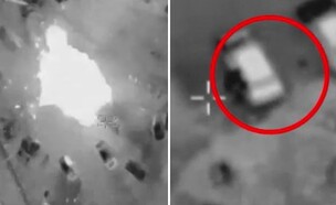 התקיפות (צילום: דובר צה"ל)