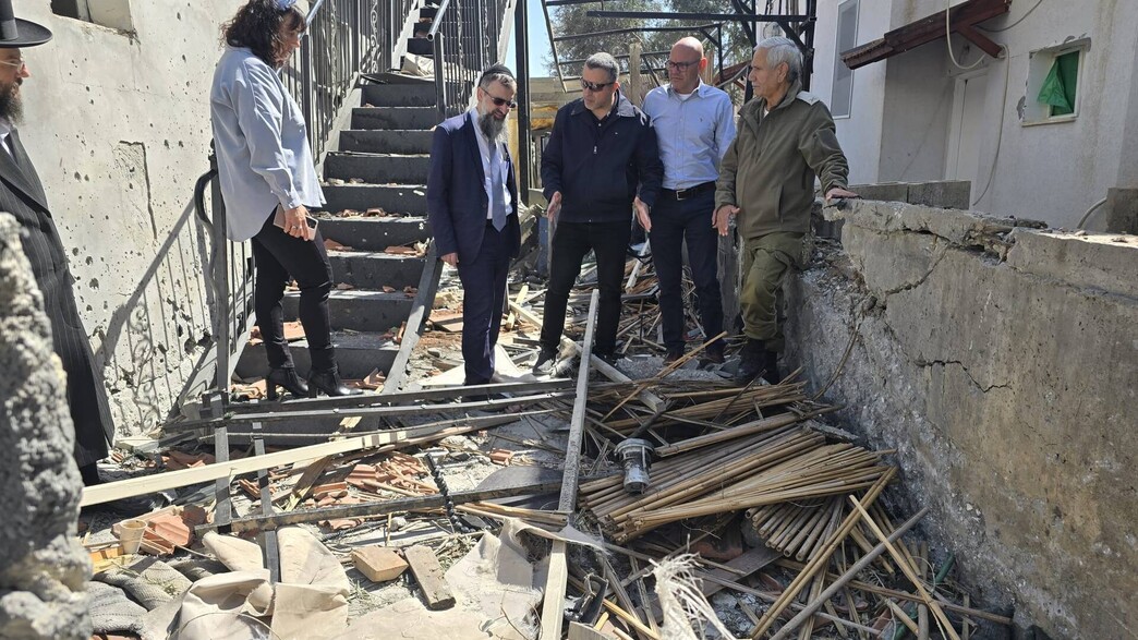 אתר פגיעה הטיל בחצור הגלילית