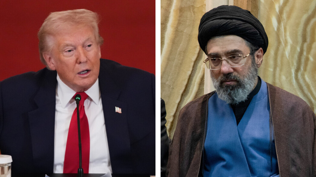 דונלד טראמפ ומוג'תבא ח'אמנאי