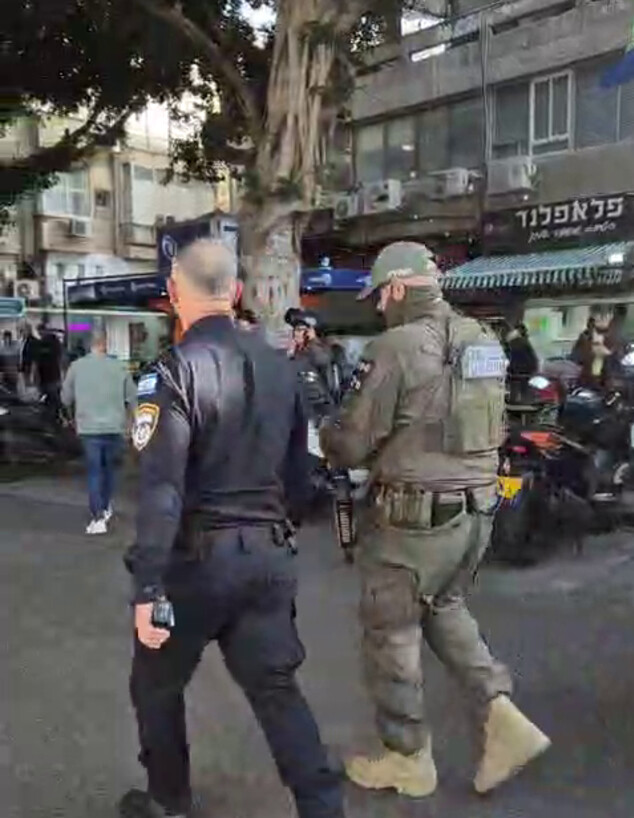 גבר נדקר ברמת גן 