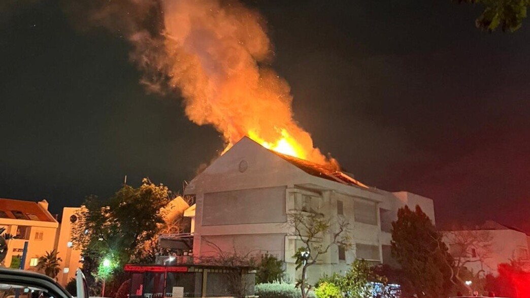 שריפה בשוהם שריפה בשוהם