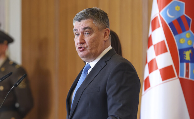 נשיא קרואטיה זוראן מילנוביץ'