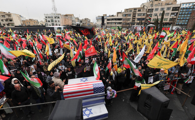קריאות מוות לישראל וארה"ב ביום ירושלים האיראני