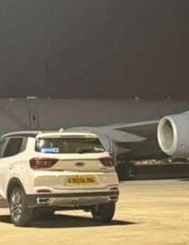 מטוס התדלוק האמריקני שהיה מעורב בתאונה האווירית בשמי עיראק בנתב"ג 