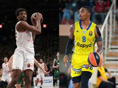 (Photo by Alius Koroliovas/Euroleague Basketball), (Photo by Frede