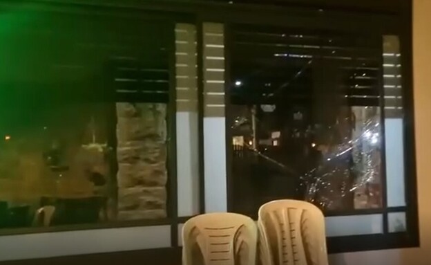 זירת הפגיעה בזרזיר