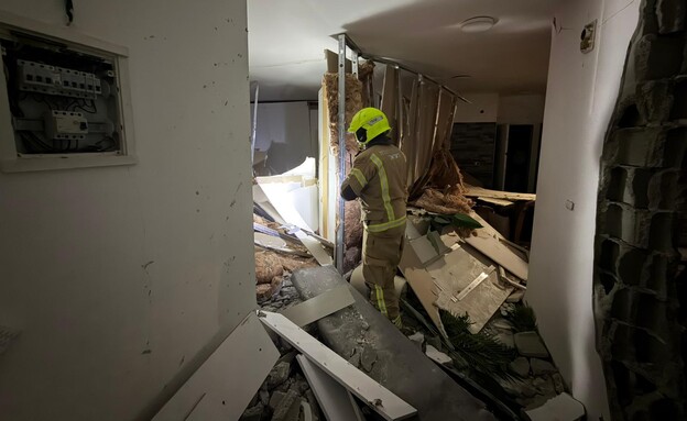 זירת הפגיעה בזרזיר