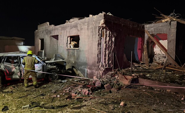 זירת הפגיעה בזרזיר