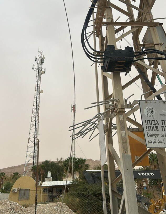 נזק בתשתיות החשמל בעקבות מזג האוויר