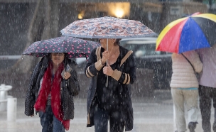 מזג- חורף (צילום: מרים אלסטר, פלאש 90)