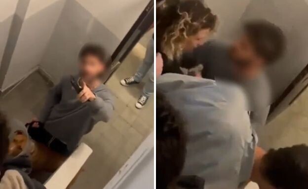 חסם את הכניסה למקלט