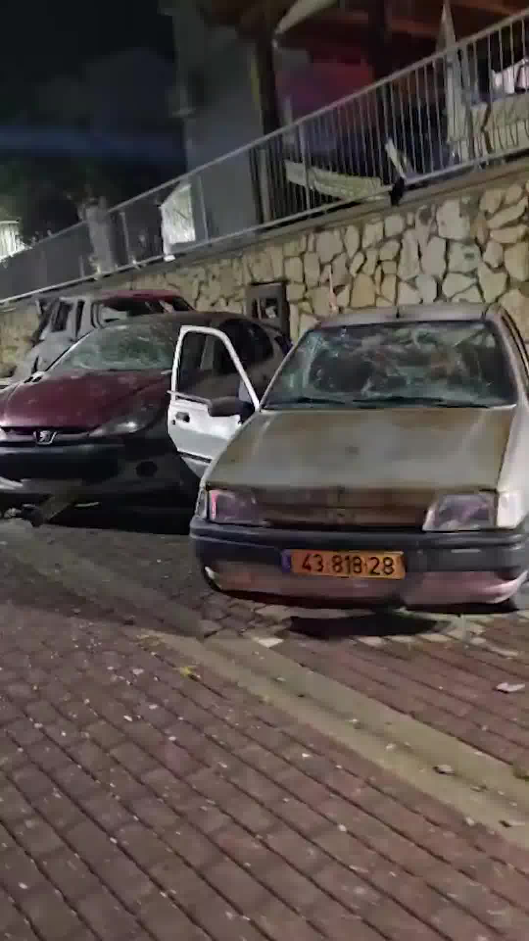 המטח מאיראן: תיעוד של הנזק מהנפילה בחצור הגלילית