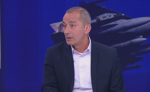 ריאיון עם תא"ל במיל' גיא חזות בפגוש את העיתונות (צילום: N12)