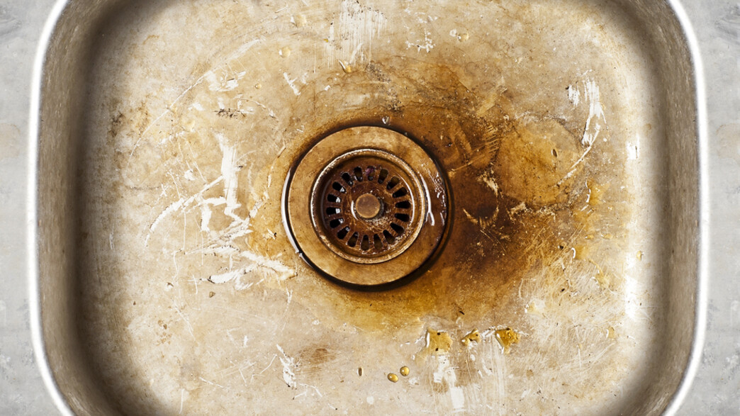 כיור מלוכלך