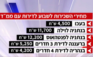 4,500 ש"ח לדירה עם ממ"ד בעכו? (צילום: מתוך "חדשות הבוקר", קשת 12)