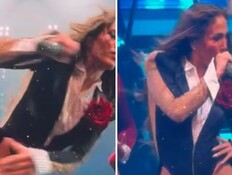 ג'יי לו כמעט נופלת ג'יי לו כמעט נופלת