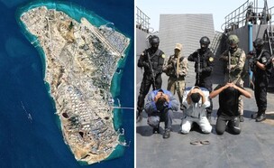 הלחץ של משמרות המהפכה על הורמוז והנפט (צילום: מתוך תיעוד שעלה ברשתות החברתיות, שימוש לפי סעיף 27א' לחוק זכויות יוצרים)