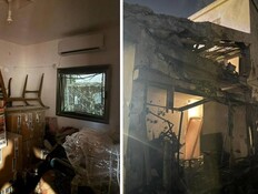 ההרס בבית בחניאל