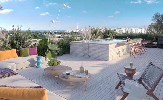 פנטהאוז פרויקט זבוטינסקי 105