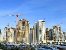 אתר בנייה בתל אביב