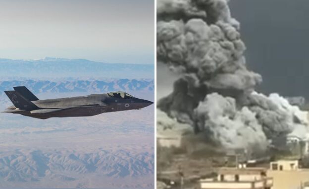 התקיפות בטהרן ופעילות החמקנים (צילום: רשתות חברתיות לפי סעיף 27א, דובר צה"ל)