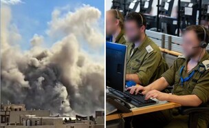 פעילות האגף והתקיפות (צילום: דובר צה"ל, רשתות חברתיות לפי סעיף 27א)