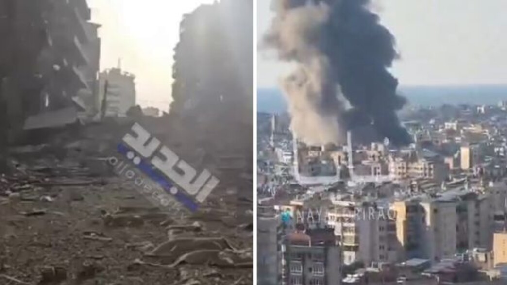 התקיפה ברובע הדאחיה בלבנון