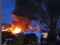 ירי מלבנון: 3 פונו מבית בוער בנהריה, פצוע בינוני בגליל