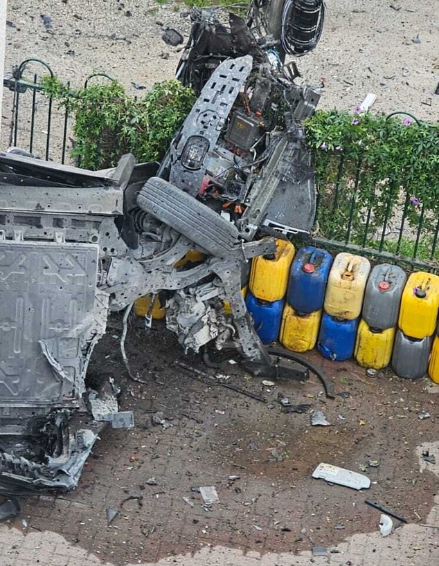 זירת הפגיעה בראשון לציון זירת הפגיעה בראשון לציון