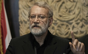 מזכיר המועצה לביטחון לאומי עלי לאריג'אני  (צילום: AP)