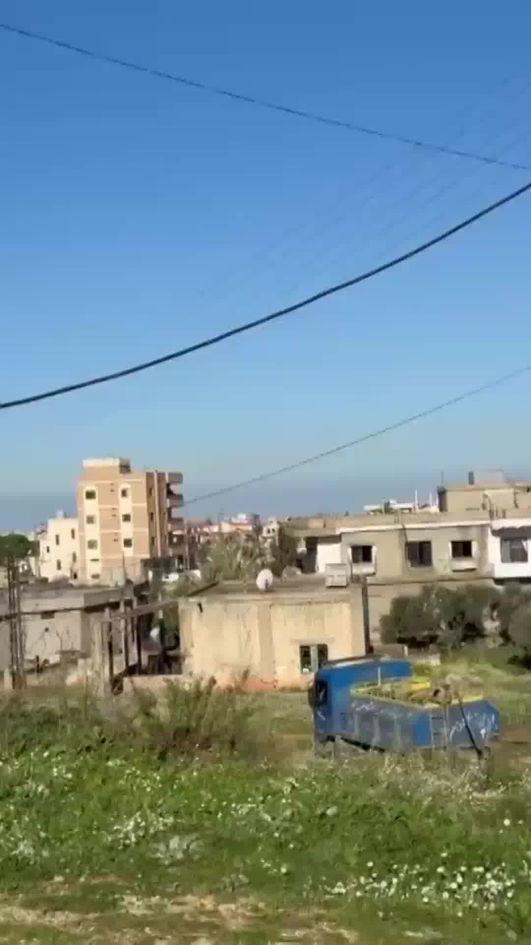 מטוסי קרב תקפו במבנה בעיירה ערב אל-ג'ל בדרום לבנון