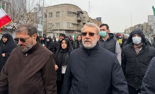 עלי לאריג'אני (צילום: רשתות חברתיות לפי סעיף 27 א')