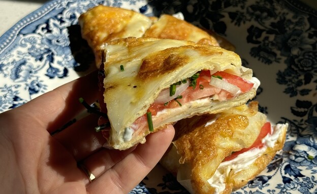 חביתת תפוח אדמה שהיא גם לאפה לפסח