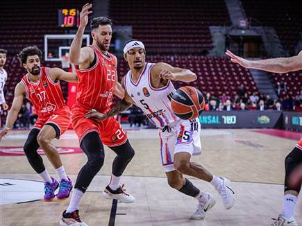 הפועל ת“א התקשתה ברבע הראשון (GETTY)