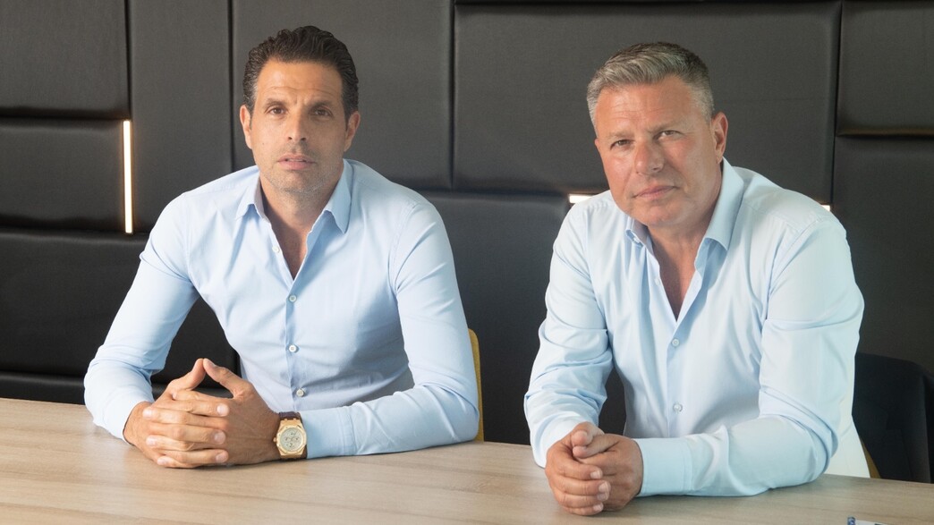 מימין ירון אדיב משמאל כידן דהרי