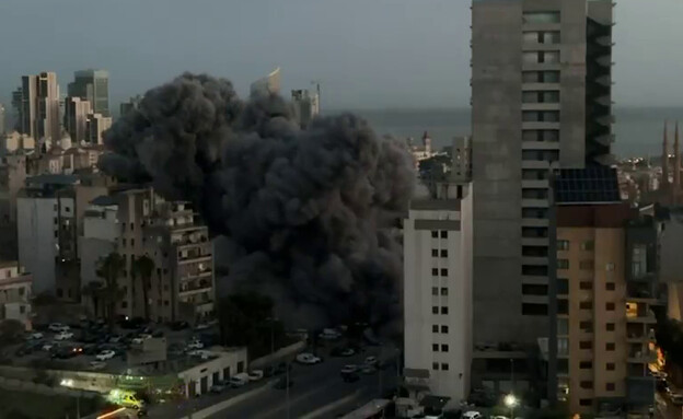 קריסת בניין בביירות