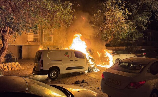 הנזקים בעקבות הירי מאיראן לעבר אזור השפלה