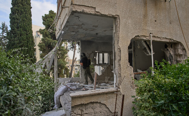 זירת נפילה ברמת גן