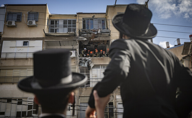 זירת נפילה בבני ברק