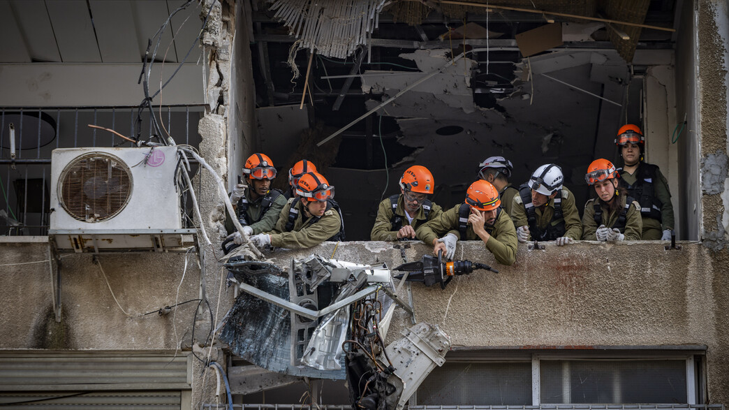 זירת נפילה בבני ברק