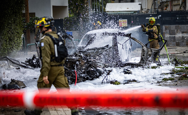 זירת נפילה בתל אביב