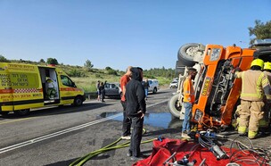 תאונה (צילום: מד"א )